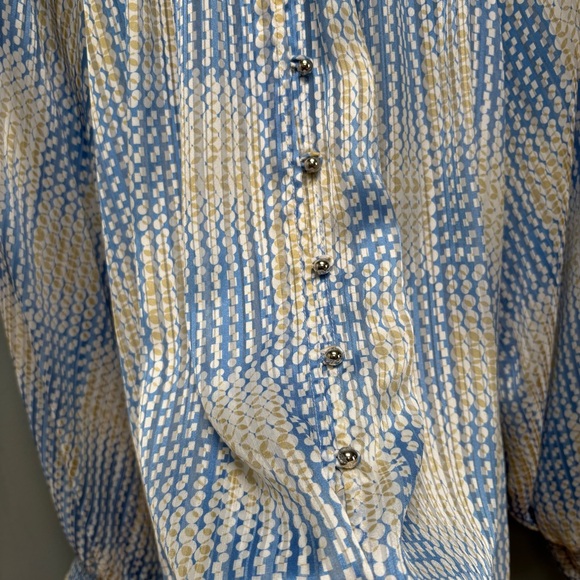 Ramy Brook Mock Neck Balloon Sleeve Blouse - Picture 4 of 9